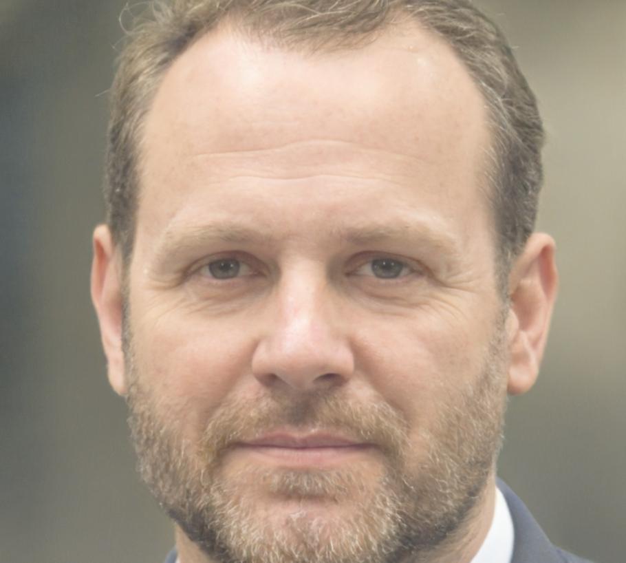 Satisfied client portrait